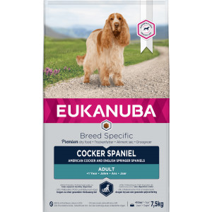 Eukanuba Cocker Spaniel Hundefutter 2 x 7,5 kg von Eukanuba