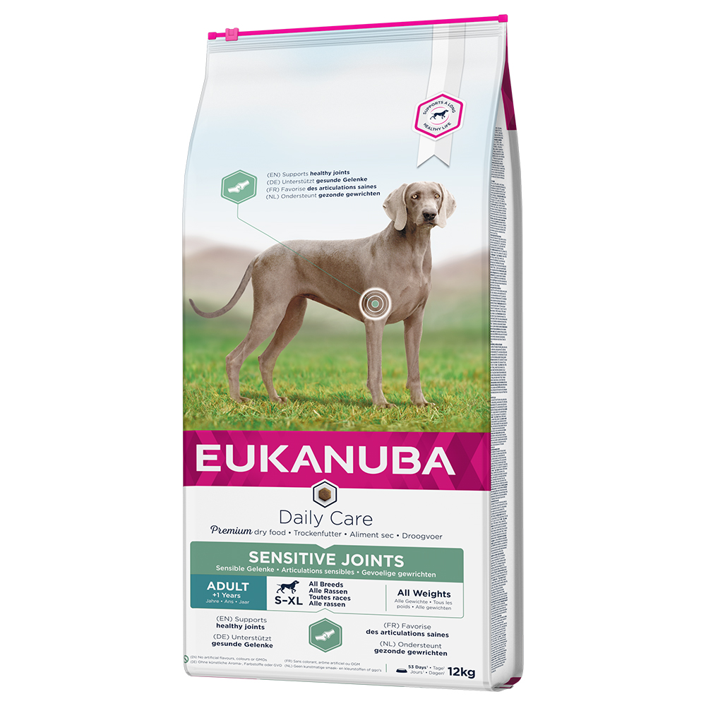 Eukanuba Daily Care Adult Sensitive Joints - Sparpaket: 2 x 12 kg Eukanuba Daily Care Adult Sensitive Joints - Sparpaket: 2 x 12 kg von Eukanuba