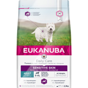 Eukanuba Daily Care Sensitive Skin Hundefutter 12 kg von Eukanuba