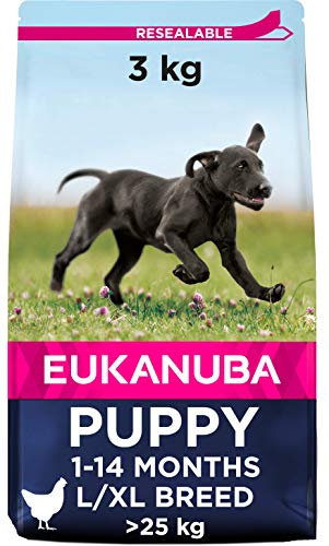 Eukanuba EUK Welpe Große Hunde Huhn 3kg von Eukanuba