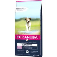 Eukanuba Grain Free Puppy Small / Medium Breed mit Lachs - 12 kg von Eukanuba