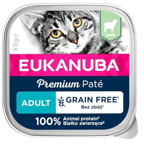 Eukanuba Katze für Erwachsene, Lamm, ohne Getreide, 85 g von Eukanuba