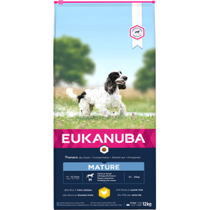 Eukanuba Mature Medium Breed Huhn Hundefutter 15 kg von Eukanuba