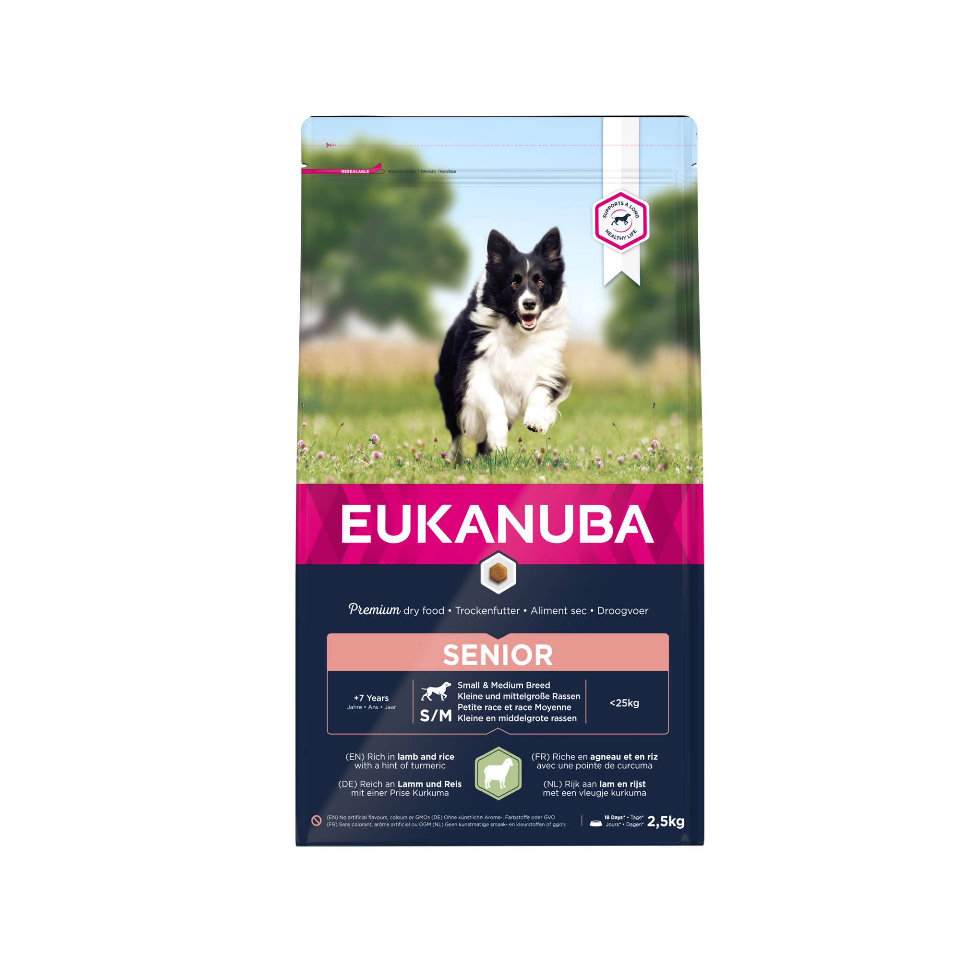 Eukanuba Mature & Senior All Breeds Hundefutter - Lamm - 2,5 kg von Eukanuba