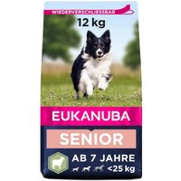 EUKANUBA Trockenfutter Hund Small & Medium Breed Senior, Lamm & Reis 12 kg von EUKANUBA