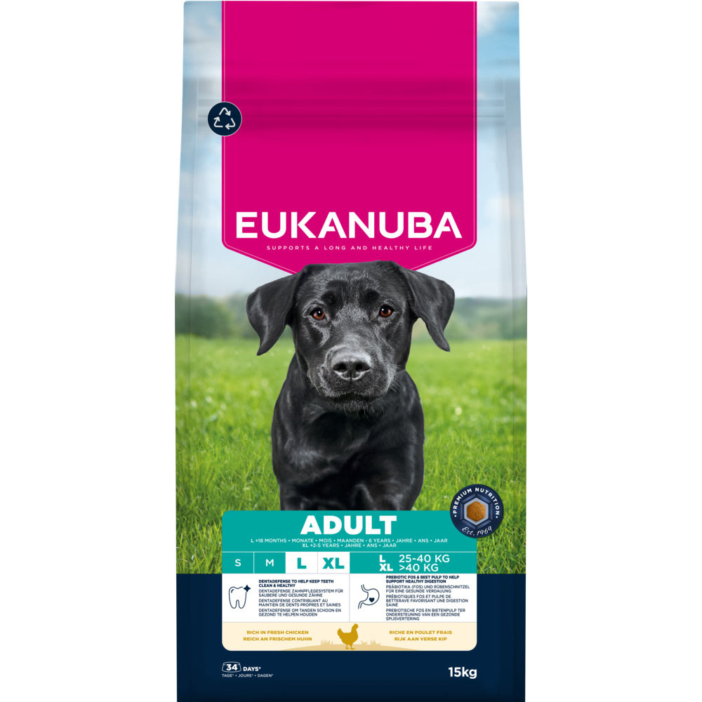Eukanuba Premium Nutrition Adult Large & Giant Breed Huhn - Sparpaket: 2 x 15 kg Eukanuba Premium Nutrition Adult Large & Giant Breed Huhn - Sparpaket: 2 x 15 kg von Eukanuba