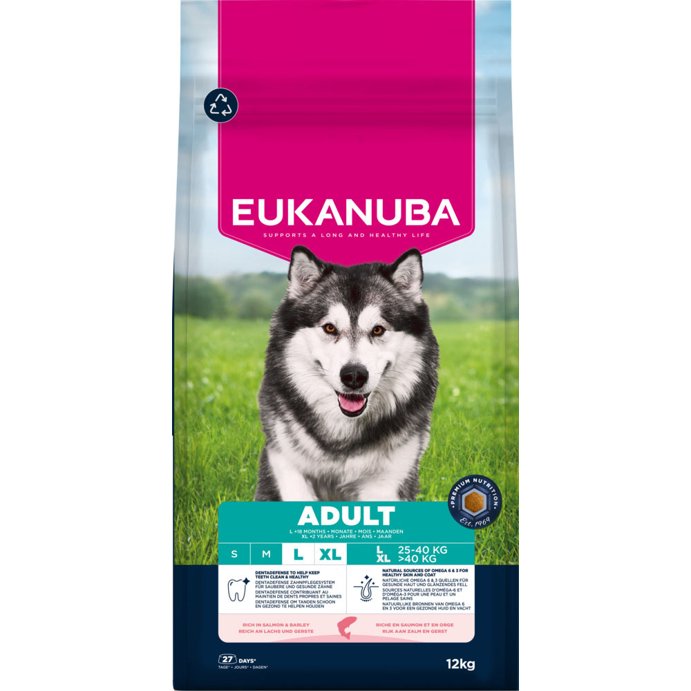 Eukanuba Premium Nutrition Adult Large & Giant Breed Lachs - Sparpaket: 2 x 12 kg Eukanuba Premium Nutrition Adult Large & Giant Breed Lachs - Sparpaket: 2 x 12 kg von Eukanuba