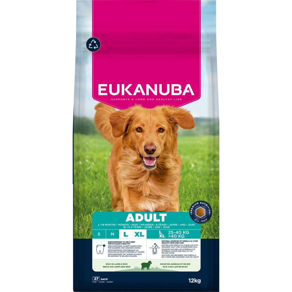 Eukanuba Premium Nutrition Adult Large & Giant Breed Lamm & Reis - Sparpaket: 2 x 12 kg Eukanuba Premium Nutrition Adult Large & Giant Breed Lamm & Reis - Sparpaket: 2 x 12 kg von Eukanuba