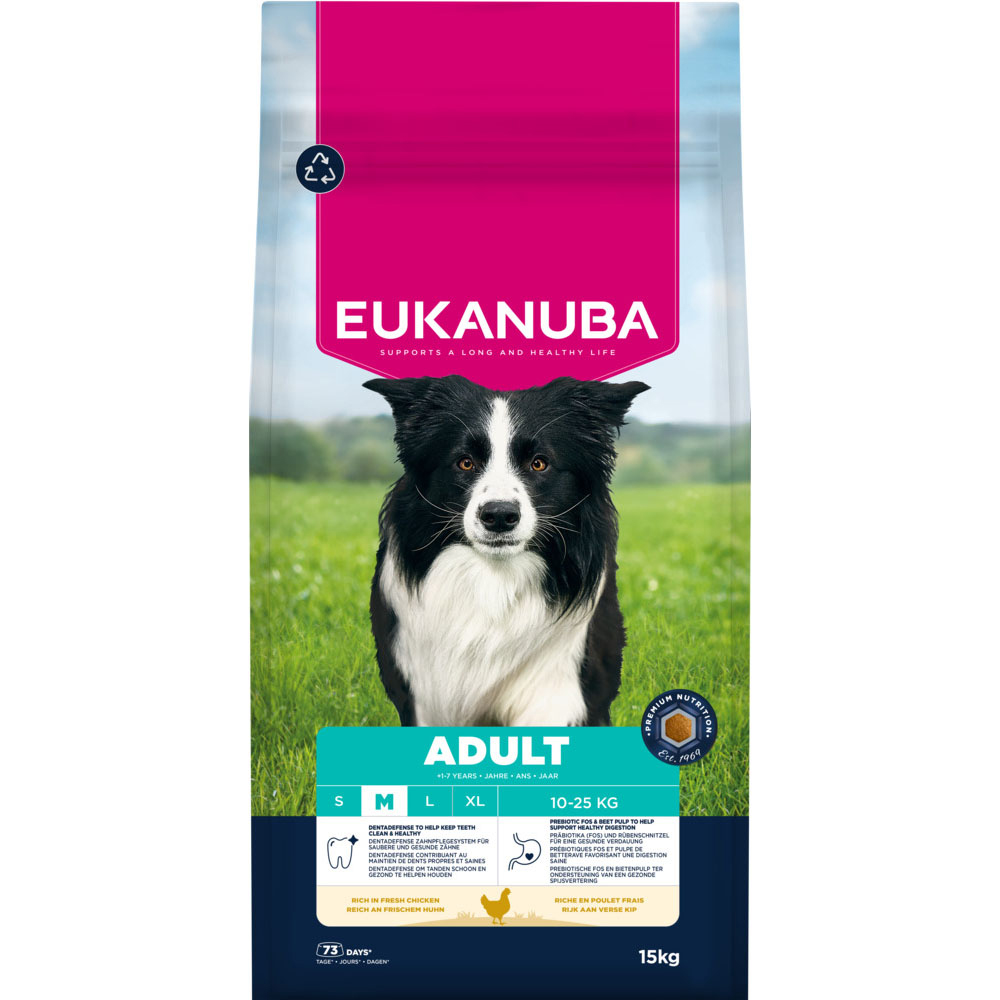 Eukanuba Premium Nutrition Adult Medium Breed Huhn - Sparpaket: 2 x 15 kg Eukanuba Premium Nutrition Adult Medium Breed Huhn - Sparpaket: 2 x 15 kg von Eukanuba