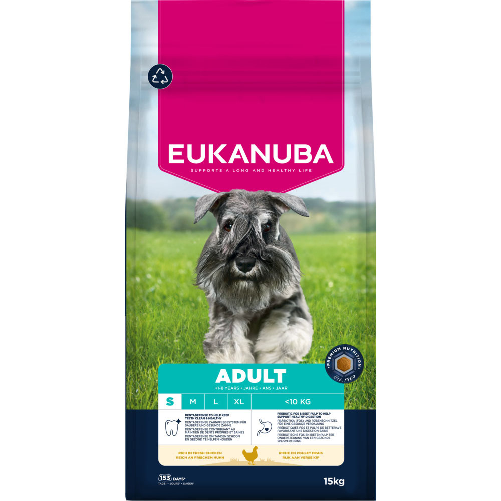Eukanuba Premium Nutrition Adult Small Breed Huhn - Sparpaket: 2 x 15 kg Eukanuba Premium Nutrition Adult Small Breed Huhn - Sparpaket: 2 x 15 kg von Eukanuba