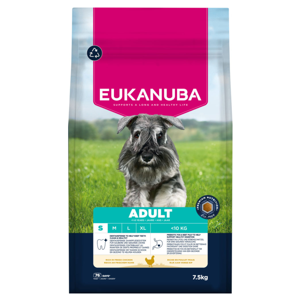 Eukanuba Premium Nutrition Adult Small Breed Huhn - Sparpaket: 2 x 7,5 kg Eukanuba Premium Nutrition Adult Small Breed Huhn - Sparpaket: 2 x 7,5 kg von Eukanuba
