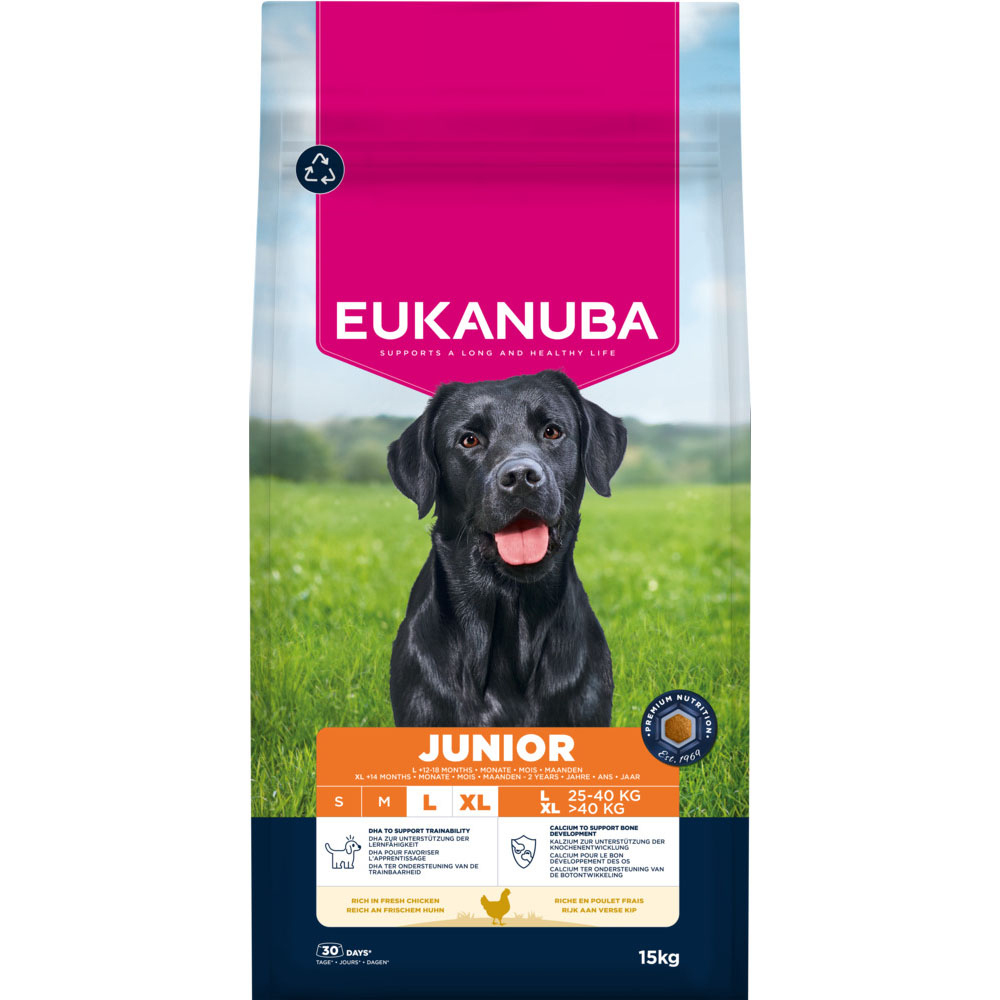 Eukanuba Premium Nutrition Junior Large & Giant Breed Huhn - 15 kg Eukanuba Premium Nutrition Junior Large & Giant Breed Huhn - 15 kg von Eukanuba