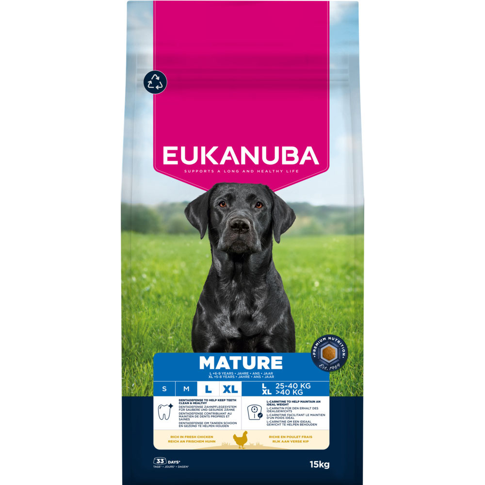 Eukanuba Premium Nutrition Mature Large & Giant Breed Huhn - 15 kg Eukanuba Premium Nutrition Mature Large & Giant Breed Huhn - 15 kg von Eukanuba