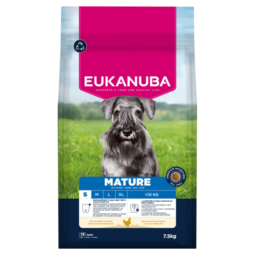 Eukanuba Premium Nutrition Mature Small Breed Huhn - Sparpaket: 2 x 7,5 kg Eukanuba Premium Nutrition Mature Small Breed Huhn - Sparpaket: 2 x 7,5 kg von Eukanuba