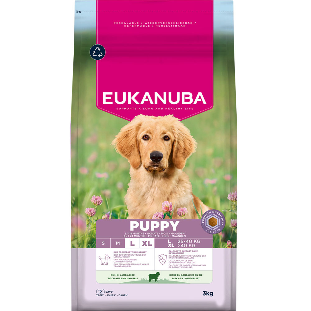 Eukanuba Premium Nutrition Puppy Large & Giant Breed Lamm & Reis - Sparpaket: 2 x 12 kg Eukanuba Premium Nutrition Puppy Large & Giant Breed Lamm & Reis - Sparpaket: 2 x 12 kg von Eukanuba