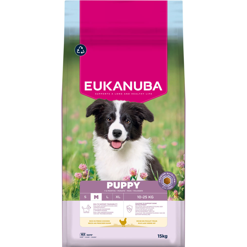 Eukanuba Premium Nutrition Puppy Medium Breed Huhn - Sparpaket: 2 x 15 kg Eukanuba Premium Nutrition Puppy Medium Breed Huhn - Sparpaket: 2 x 15 kg von Eukanuba