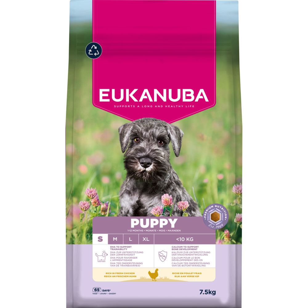 Eukanuba Premium Nutrition Puppy Small Breed Huhn - Sparpaket: 2 x 7,5 kg Eukanuba Premium Nutrition Puppy Small Breed Huhn - Sparpaket: 2 x 7,5 kg von Eukanuba