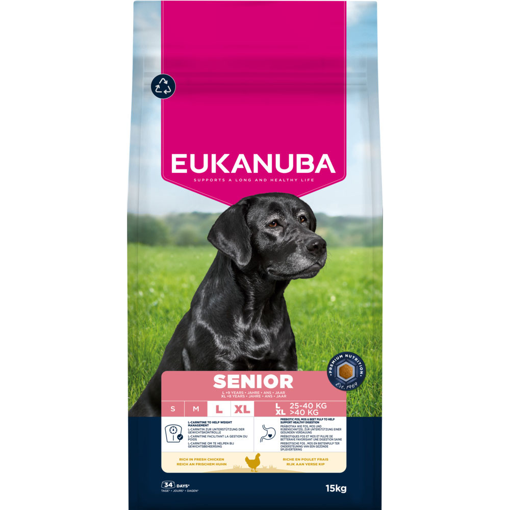 Eukanuba Premium Nutrition Senior Large & Giant Breed Huhn - Sparpaket: 2 x 15 kg Eukanuba Premium Nutrition Senior Large & Giant Breed Huhn - Sparpaket: 2 x 15 kg von Eukanuba