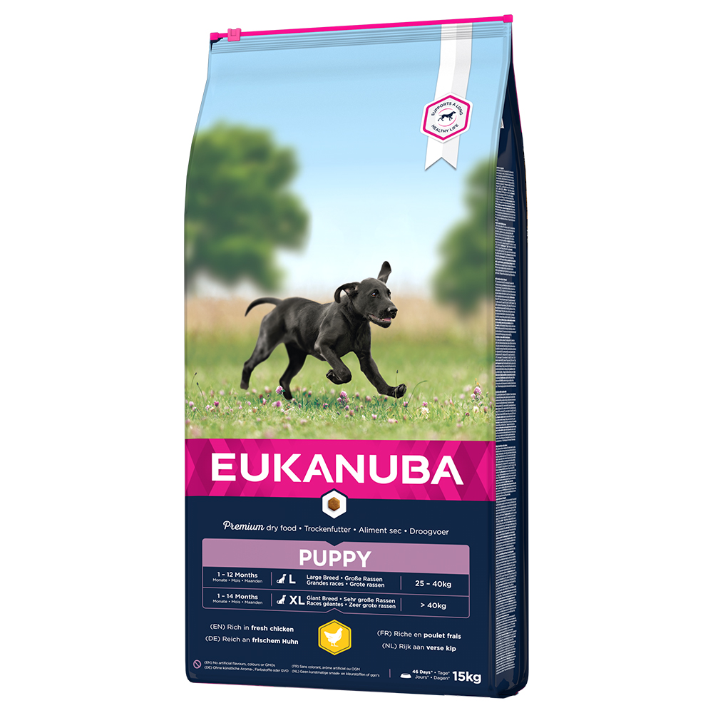 Eukanuba Puppy Large Breed Huhn Hundefutter - 15 kg von Eukanuba