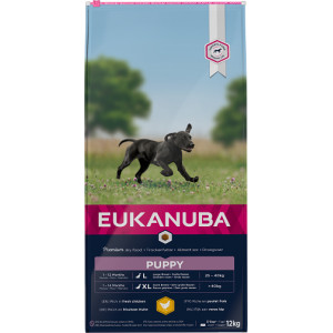 Eukanuba Puppy Large Breed Huhn Hundefutter 15 + 3 kg von Eukanuba