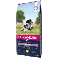 EUKANUBA Trockenfutter Hund Medium Breed Puppy, Huhn 15 kg von EUKANUBA