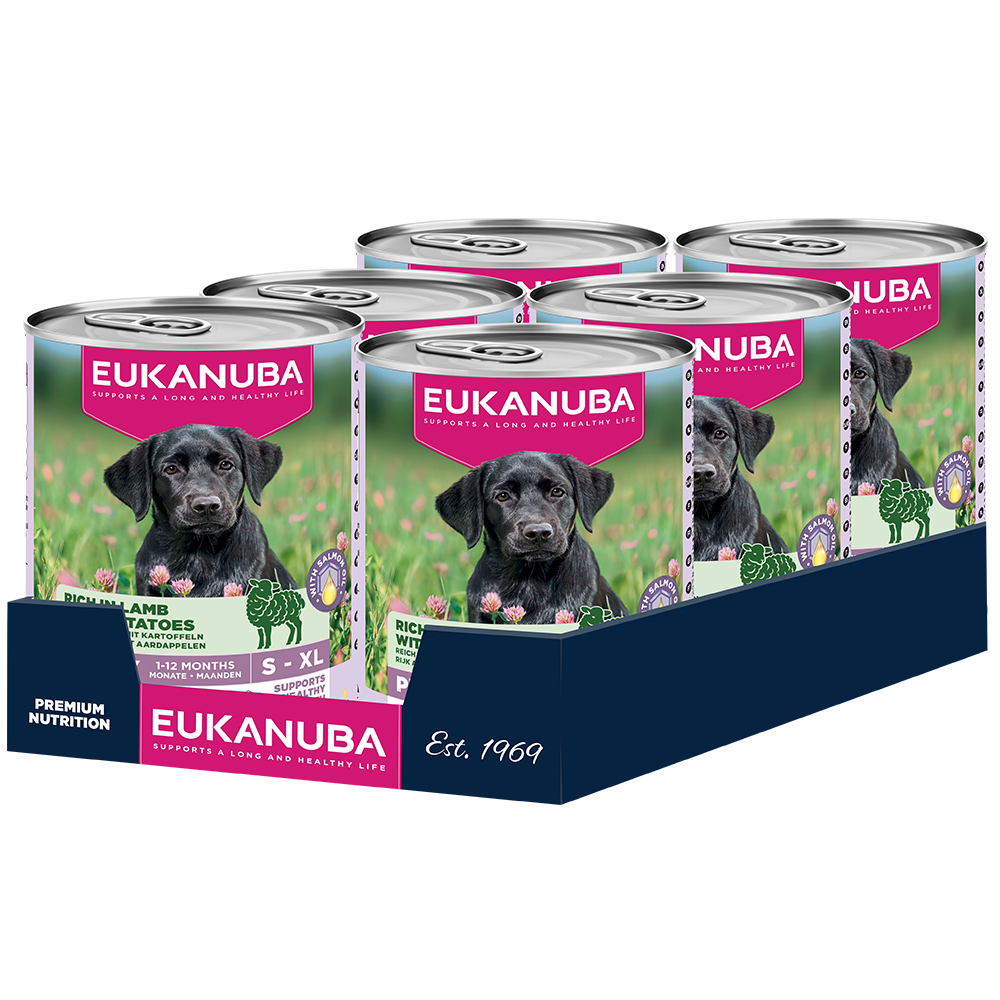 Eukanuba Puppy Reich an Lamm mit Kartoffeln - Sparpaket: 48 x 400 g Eukanuba Puppy Reich an Lamm mit Kartoffeln - Sparpaket: 48 x 400 g von Eukanuba