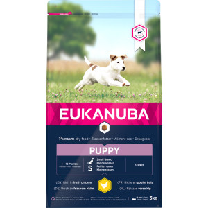 Eukanuba Puppy Small Breed Huhn Hundefutter 2 x 3 kg von Eukanuba