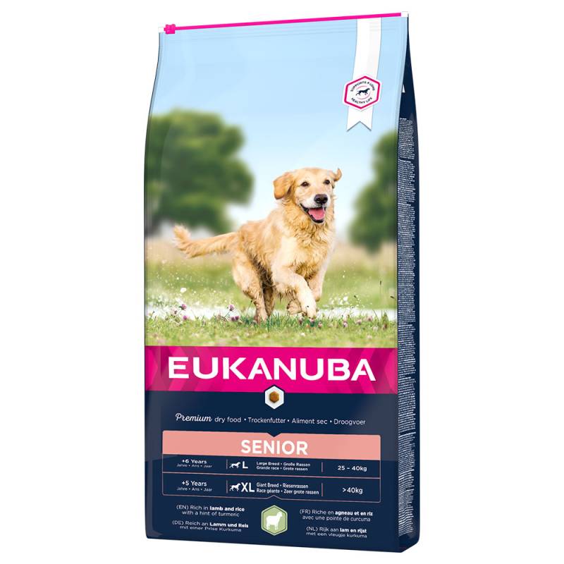 Eukanuba Senior Large & Giant Breed Lamm & Reis - 12 kg von Eukanuba