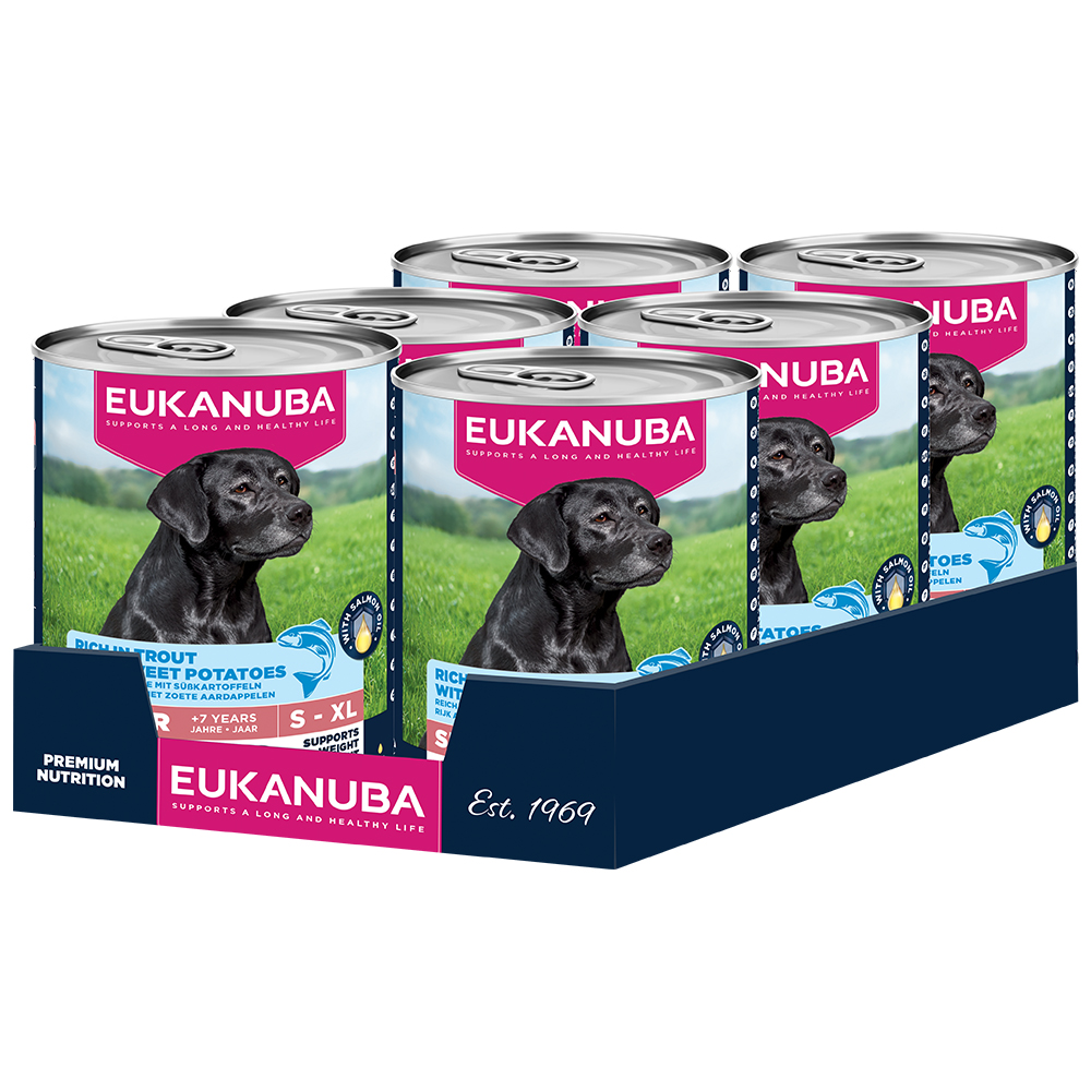 Eukanuba Senior Reich an Forelle mit Süßkartoffeln - Sparpaket: 24 x 400 g Eukanuba Senior Reich an Forelle mit Süßkartoffeln - Sparpaket: 24 x 400 g von Eukanuba
