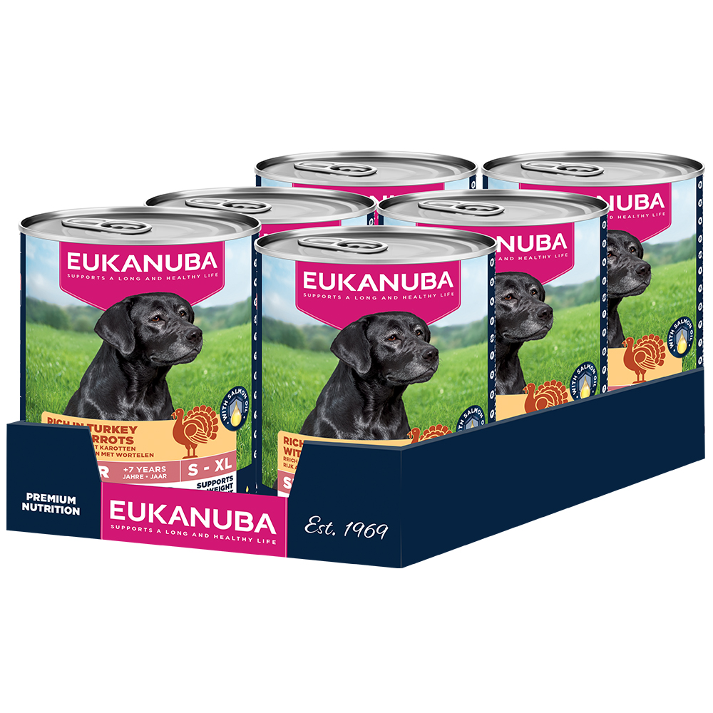 Eukanuba Senior Reich an Pute mit Karotten - Sparpaket: 48 x 400 g Eukanuba Senior Reich an Pute mit Karotten - Sparpaket: 48 x 400 g von Eukanuba