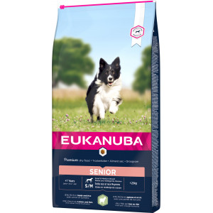 Eukanuba Senior Small Medium mit Lamm & Reis Hundefutter 2,5 kg von Eukanuba