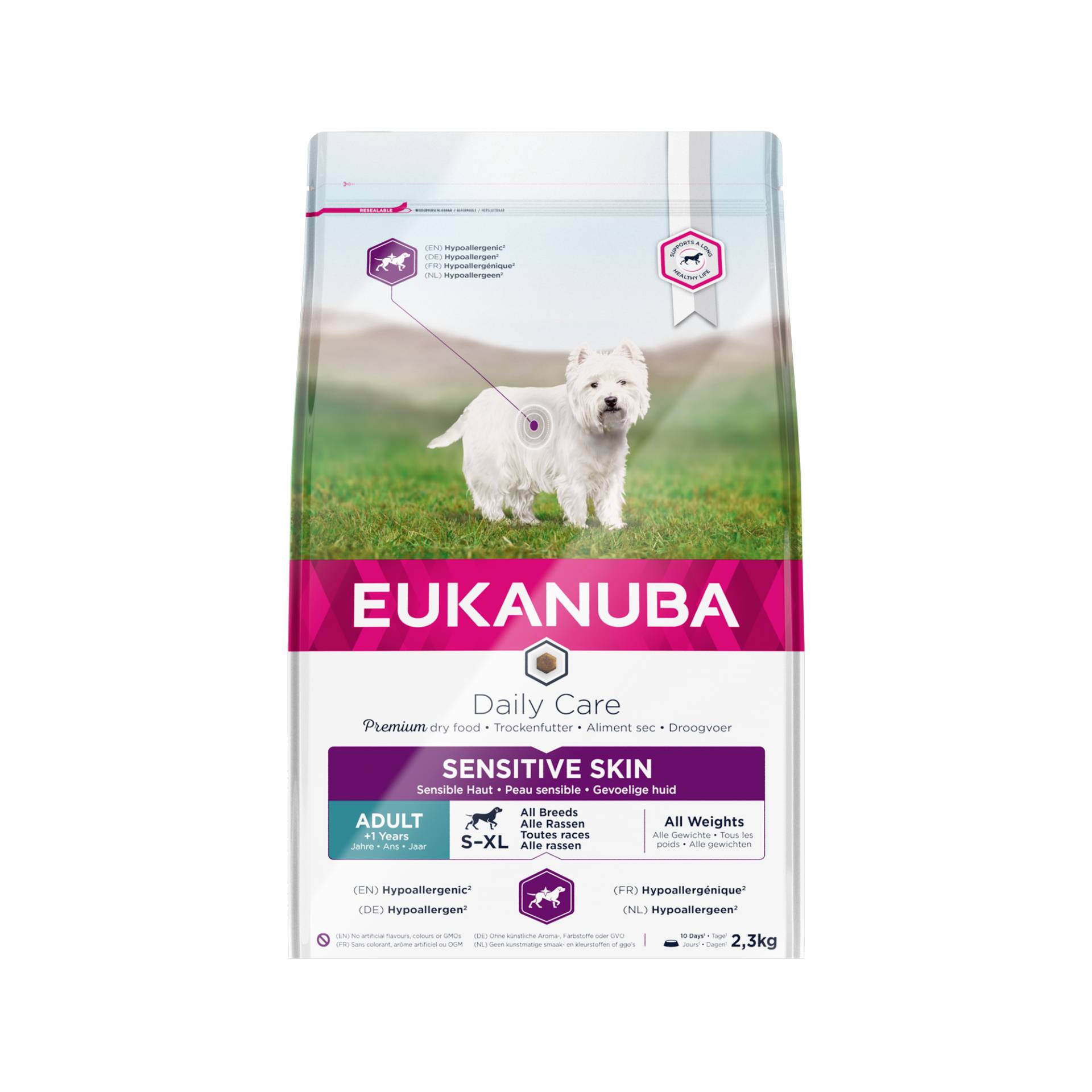 Eukanuba Sensitive Skin Daily Care Hundefutter - 12 kg von Eukanuba