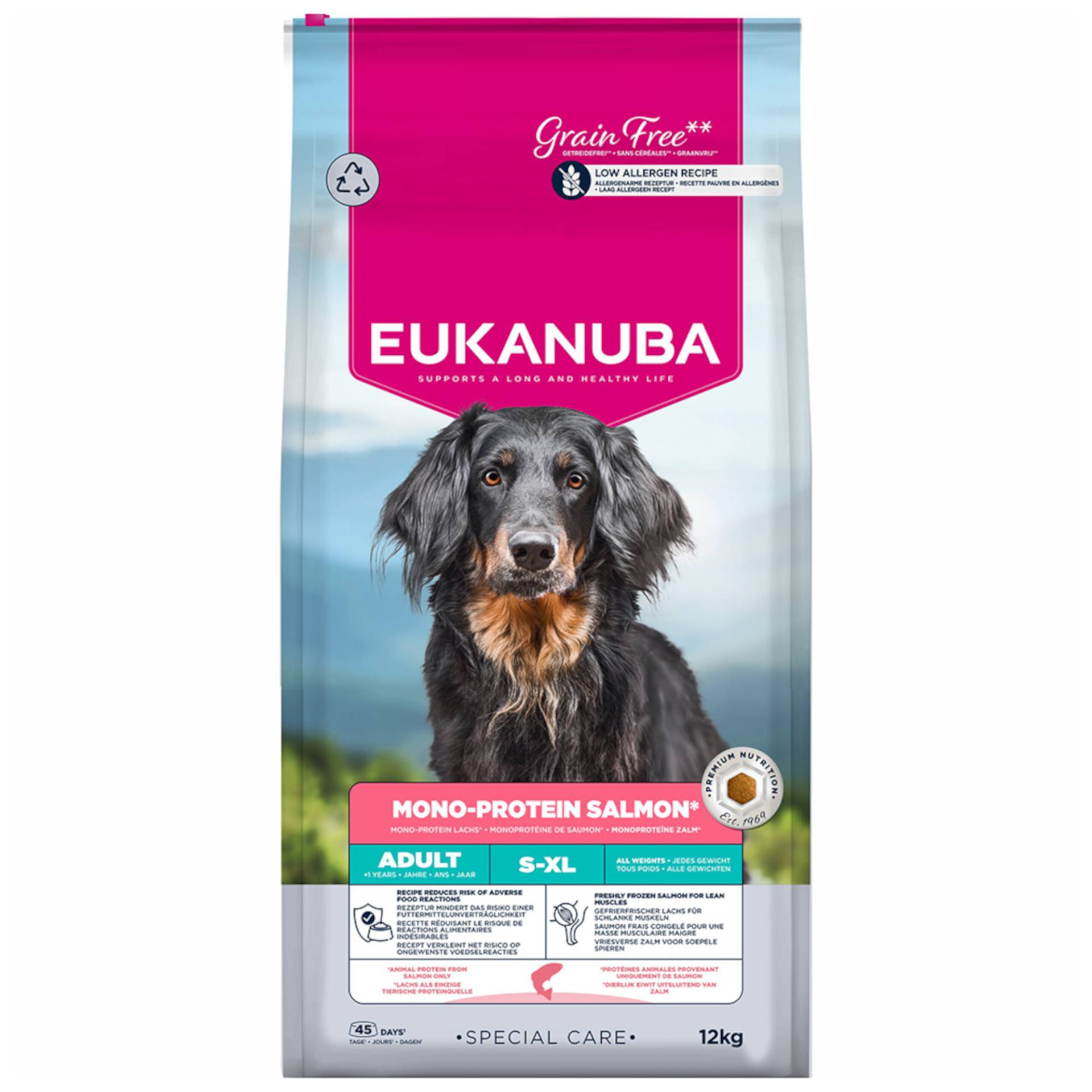 Eukanuba Special Care Mono-Protein Adult mit Lachs - Sparpaket: 2 x 12 kg Eukanuba Special Care Mono-Protein Adult mit Lachs - Sparpaket: 2 x 12 kg von Eukanuba