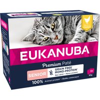 Sparpaket Eukanuba Senior Getreidefrei 24 x 85 g - Huhn von Eukanuba