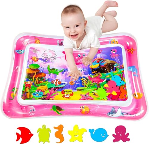 Sensoren auf kätzchen, dickere katzenkätzchen, kühle küsse, wasserpolster für Babys und EIN lustiges Zentrum für frühe Spiele für Neugeborene (Pink, 56cm-47cm) von Eunmsi