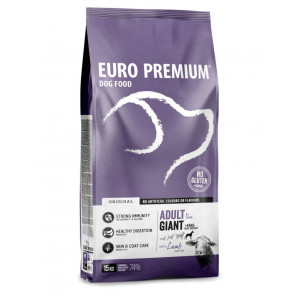 Euro Premium Adult Giant w/Lamb & Rice Hundefutter 15 kg von Euro Premium