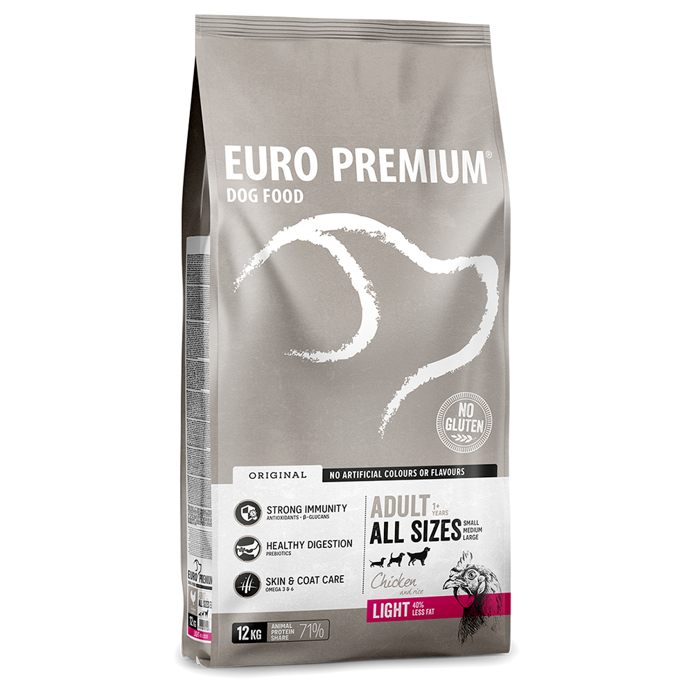 Euro Premium Adult Light - Sparpaket: 2 x 12 kg von Euro Premium