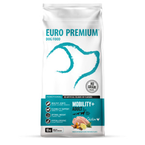 Euro Premium Adult Mobility+ Huhn Hundefutter 10 kg von Euro Premium