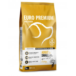 Euro Premium Adult Small Chicken & Rice Hundefutter 12 kg von Euro Premium