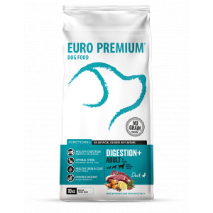 Euro Premium Grain Free Adult Digestion+ Duck & Potatoes Hundefutter 10 kg von Euro Premium