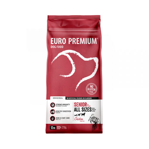 Euro Premium Senior - Huhn & Reis - 2 x 12kg von Euro Premium