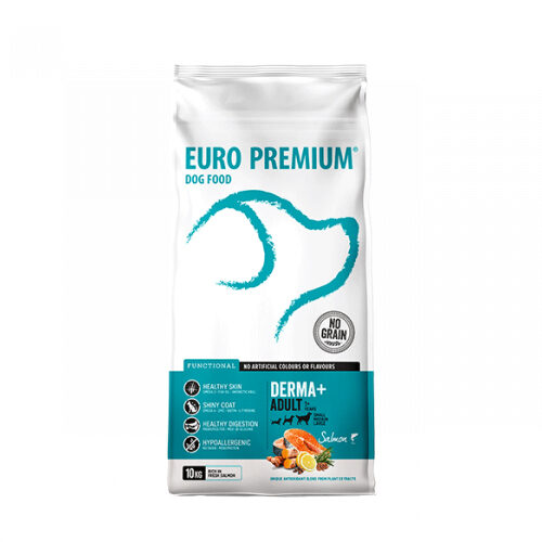 Euro-Premium adult derma+ - 2 x 10kg von Euro Premium