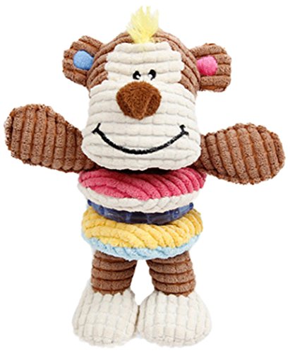 Europet Bernina 304-427651 Hundespielzeug aus Plüsch Monkey Play, 16 x 19 cm von Europet Bernina