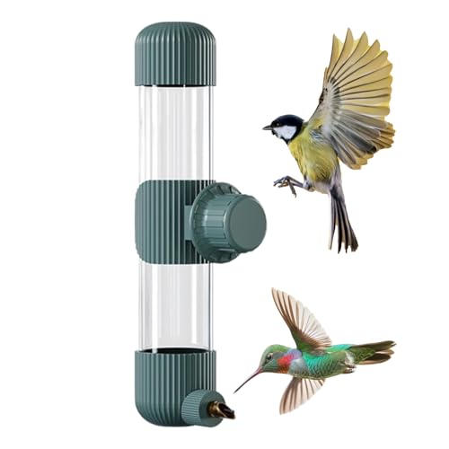 Euyehn Vogel-Wasserspender für Käfig, hängende automatische Bewässerung, auslaufsicher, Käfig-Schlag-Typ, Vogel-Wasserspender zum Aufhängen für Finken, Blauhäher, Küken, , Kanarienvögel Euyehn Vogel-Wasserspender für Käfig, hängende automatische Bewässerung, auslaufsicher, Käfig-Schlag-Typ, Vogel-Wasserspender zum Aufhängen für Finken, Blauhäher, Küken, , Kanarienvögel von Euyehn