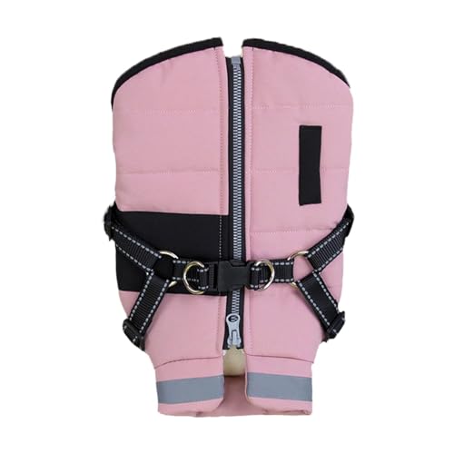 Euyehn Warme Hundekleidung,Winterkleidung für Hunde, wasserdichte warme Hundejacke Hundemantel, Polar Fleece Cozy Pet Supplies Hundekleidung für kaltes Wetter für Hunde und kleine Hunde von Euyehn