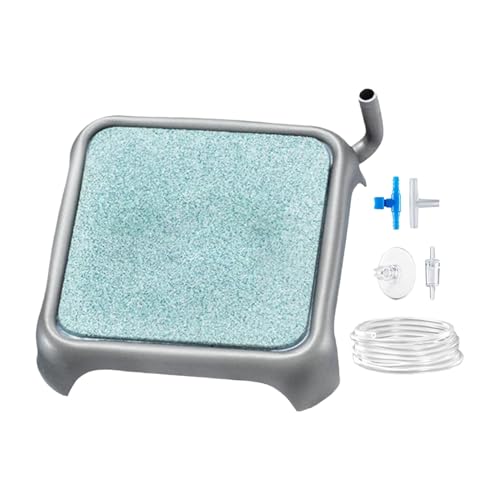 Eventerde Fischtankluftbubbler, Fischtank Bubbler Stein Kit | Aqua Air Stone Disc Blase Diffusor Freisetzungswerkzeug - Kreatives Sauerstoffdiffusorzubehör für Hydroponische Eimer, Teiche von Eventerde