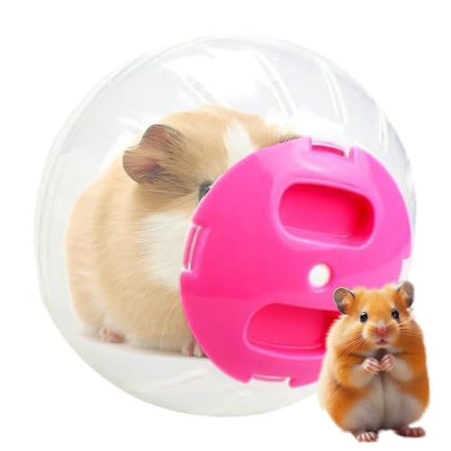 Eventerde Hamster -Übungsball, Hamsterball 7,27 Zoll | Transparente Zwerghamster -Spiele Running Wheel | Fun Aktivität Spielzeug kompakte Meerschweinchen, die Ball für Innen im Freien Lassen von Eventerde