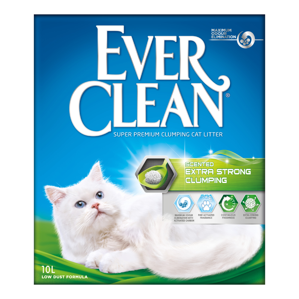 2-fach zooPunkte auf 10 l Ever Clean® Klumpstreu -  Extra Strong - Frischeduft von Ever Clean