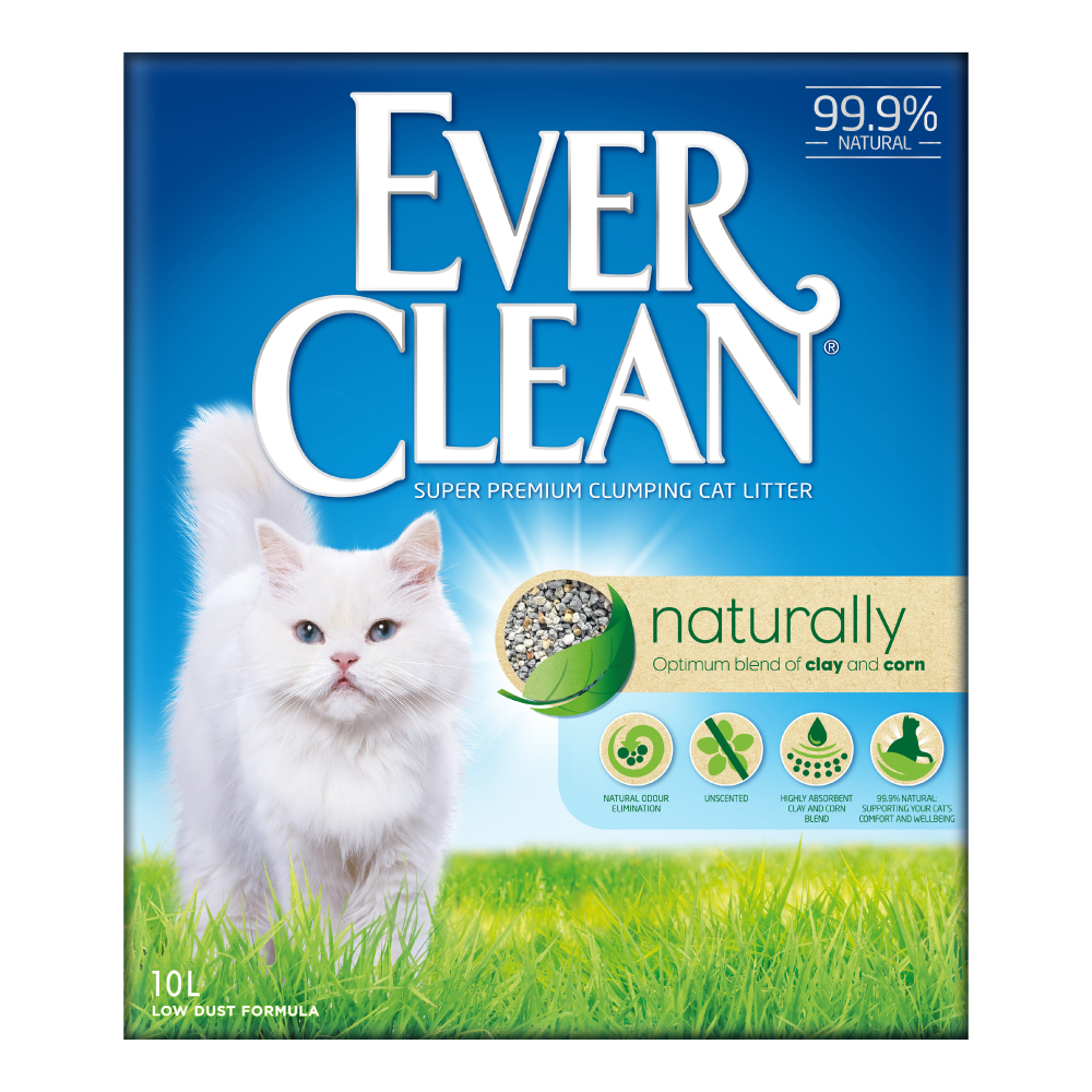 2-fach zooPunkte auf 10 l Ever Clean® Klumpstreu - Naturally von Ever Clean