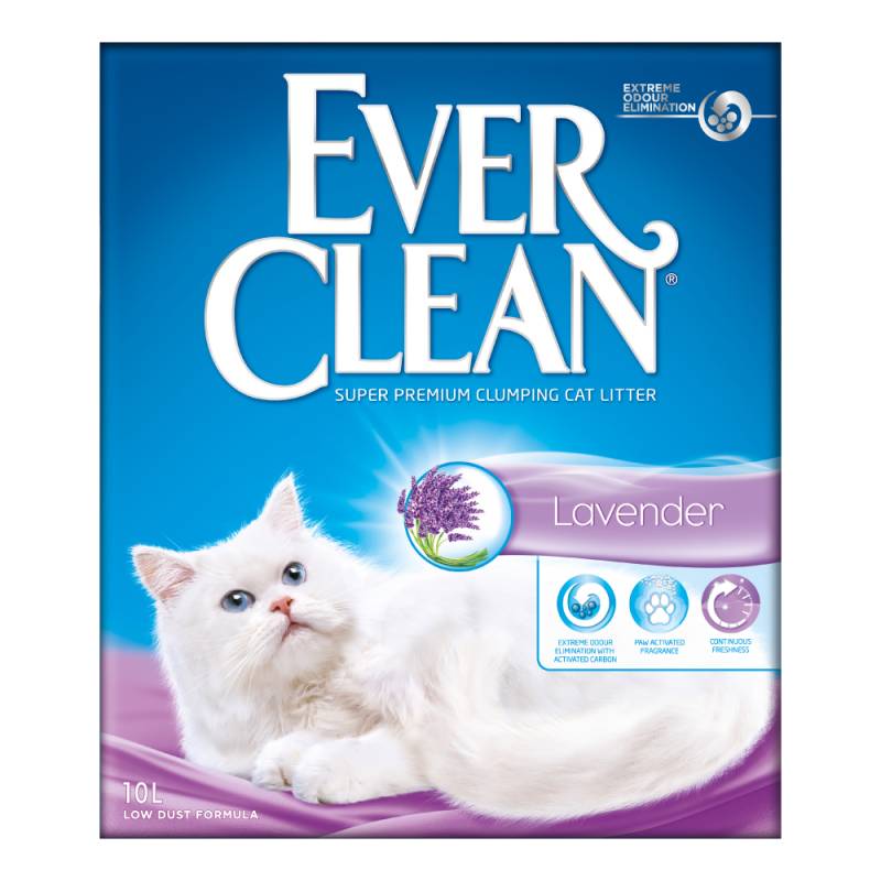 Ever Clean® Lavender Klumpstreu -  Sparpaket: 2 x 10 l von Ever Clean